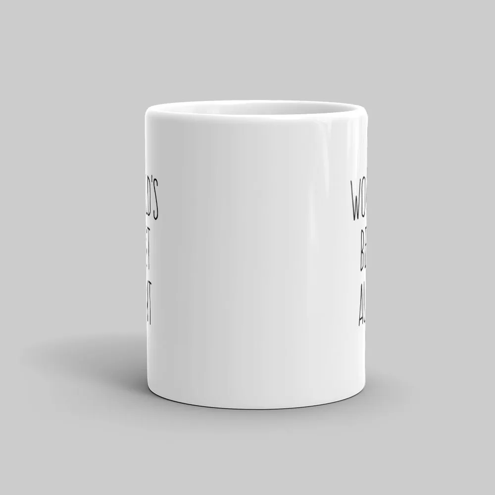 Mutative Mugs - World's Best Aunt Mug - Front View