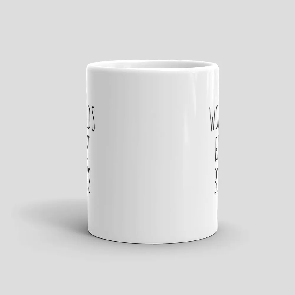 Mutative Mugs - World's Best Boss Mug - Front View