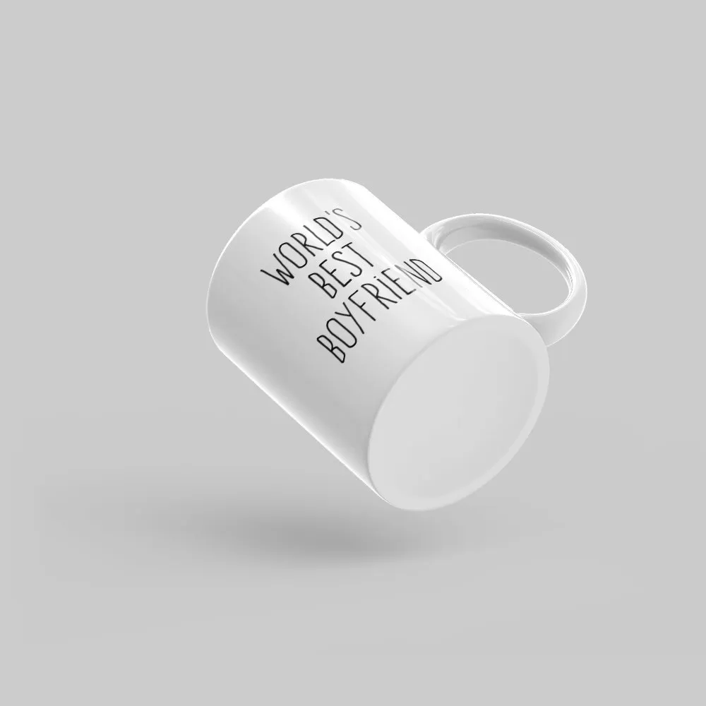 Mutative Mugs - World's Best Boyfriend Mug - Bottom View