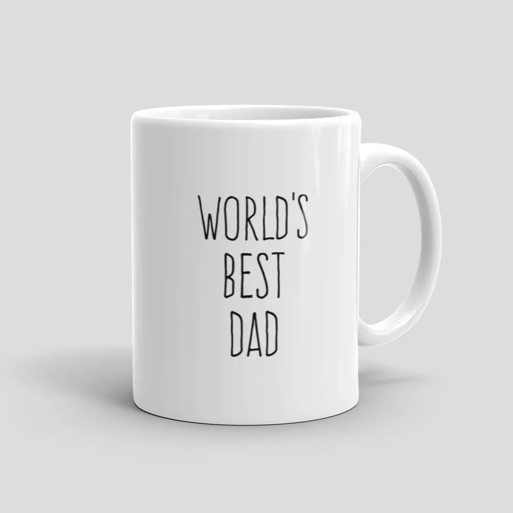 Mutative Mugs - World's Best Dad Mug - Right View