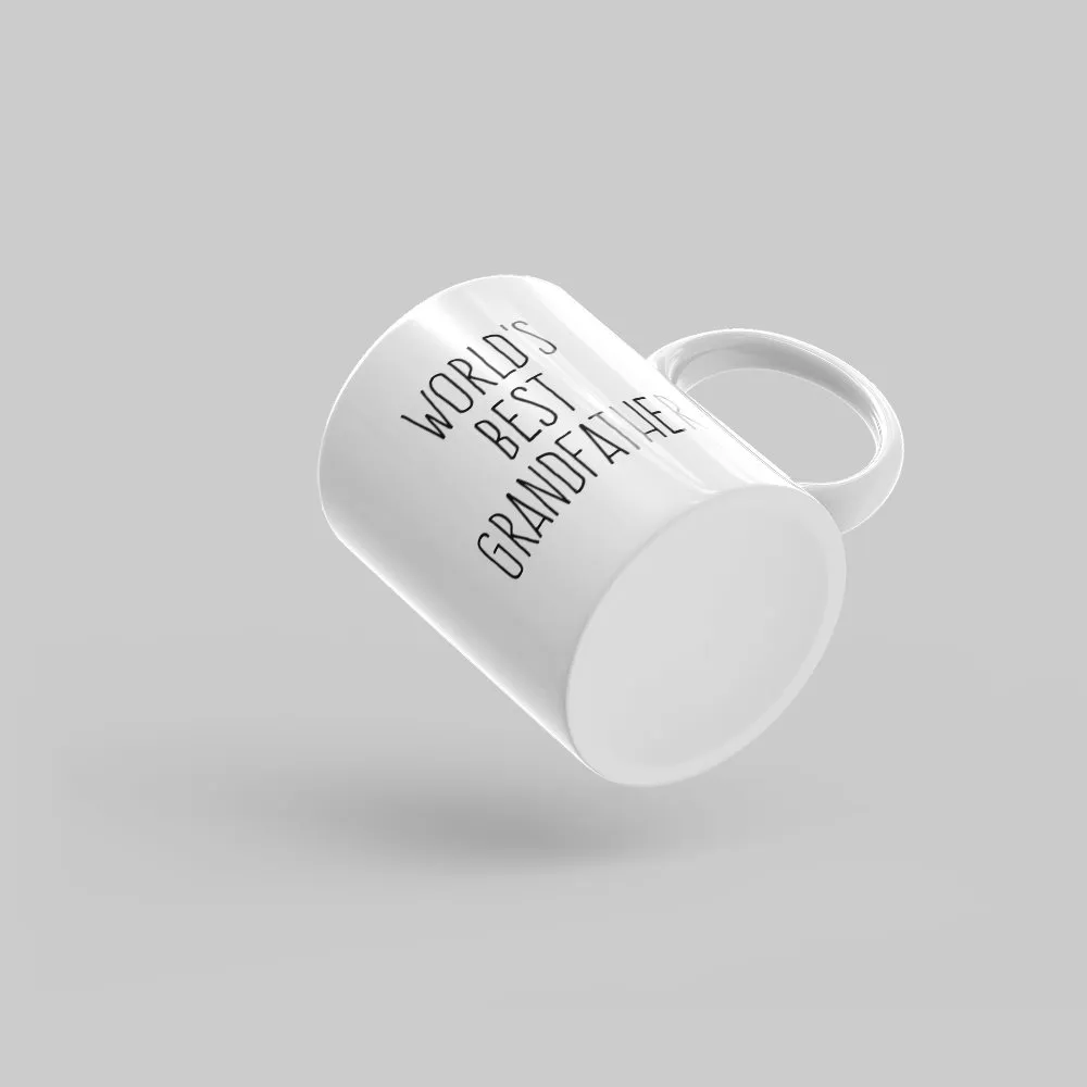 Mutative Mugs - World's Best Grandfather Mug - Bottom View