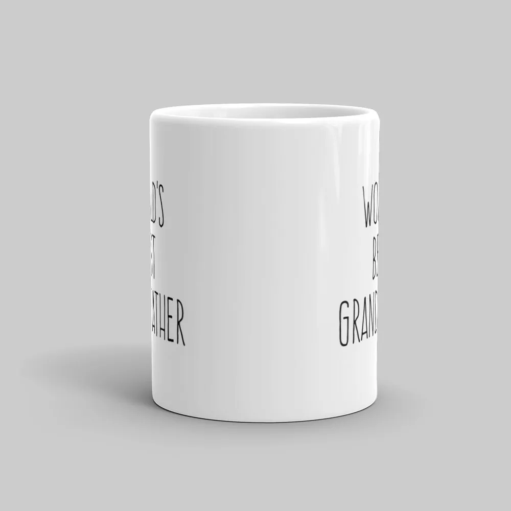 Mutative Mugs - World's Best Grandfather Mug - Front View