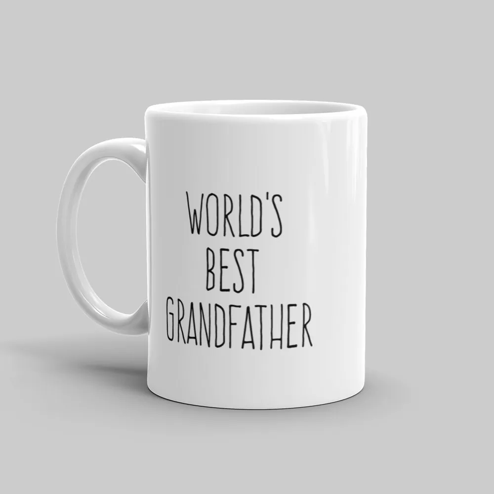 Mutative Mugs - World's Best Grandfather Mug - Left View
