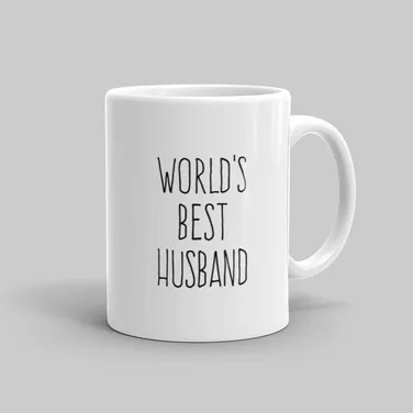 Mutative Mugs - World's Best Husband Mug - Right View