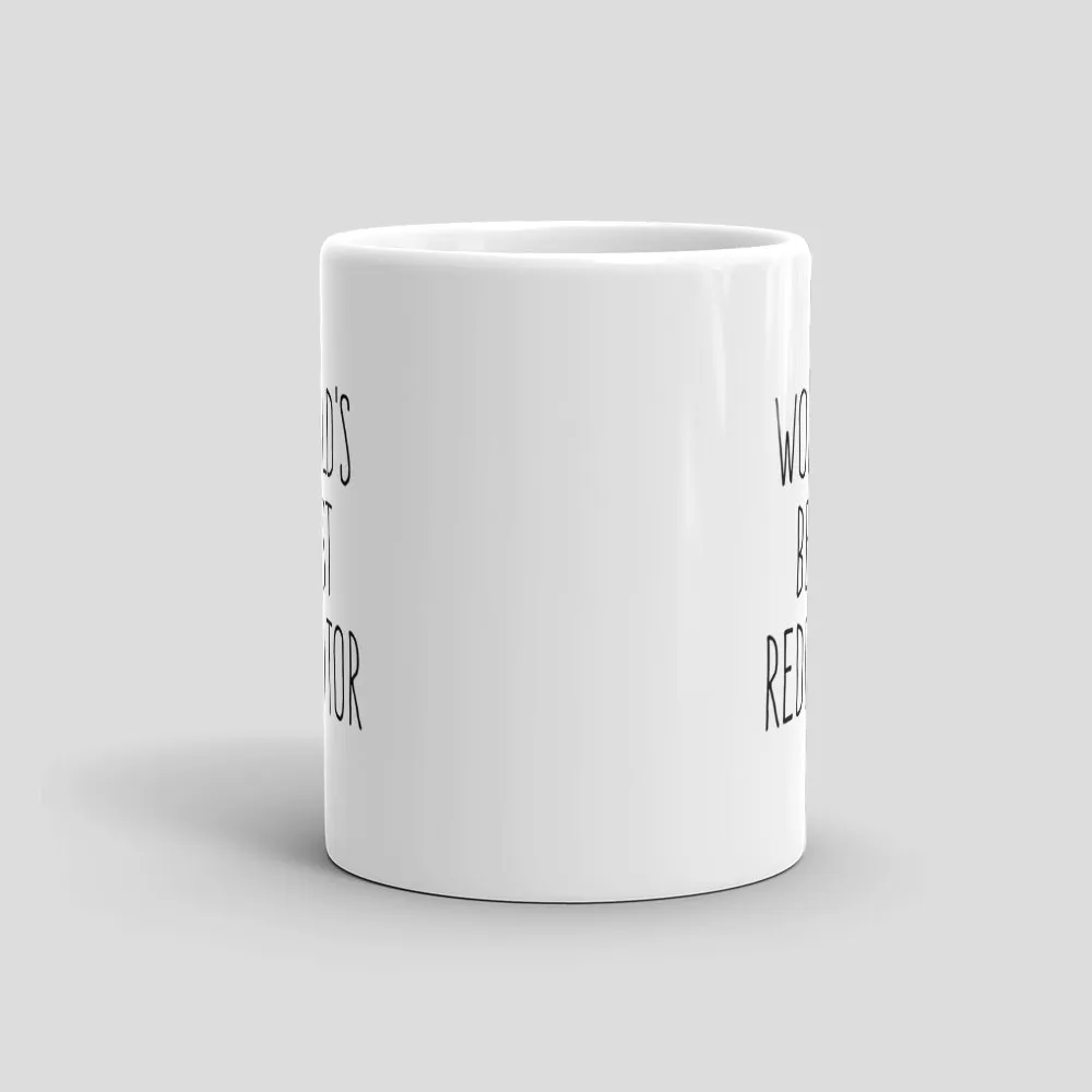 Mutative Mugs - World's Best Redditor Mug - Front View
