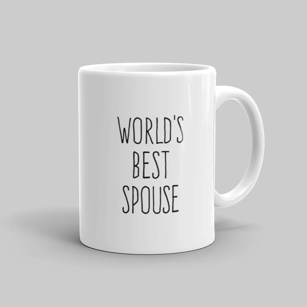 Mutative Mugs - World's Best Spouse Mug - Right View