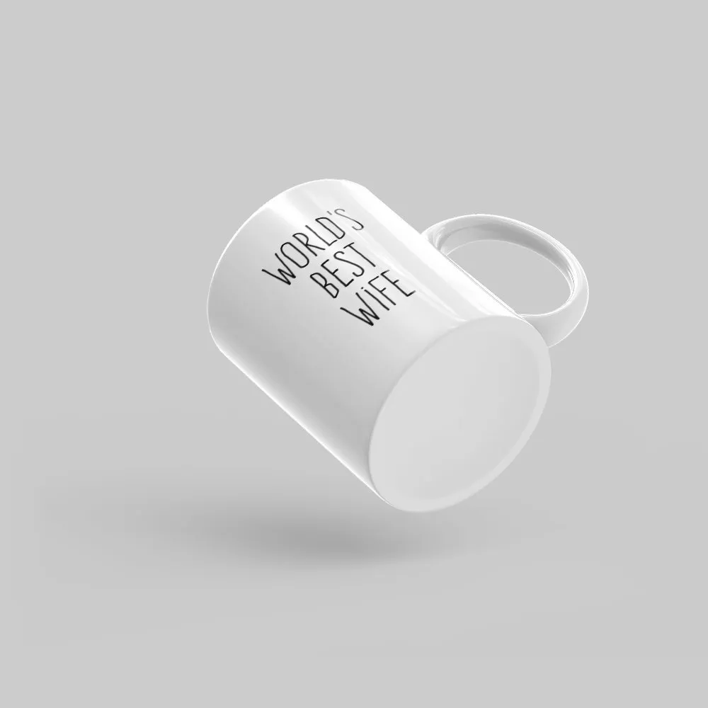 Mutative Mugs - World's Best Wife Mug - Bottom View
