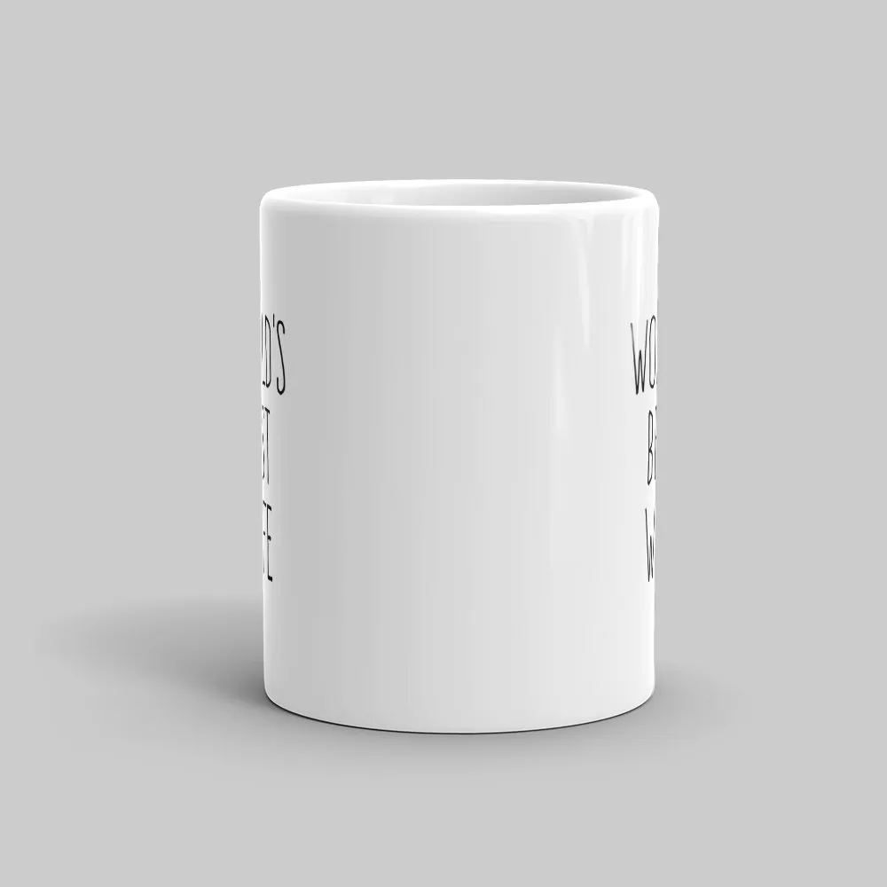 Mutative Mugs - World's Best Wife Mug - Front View